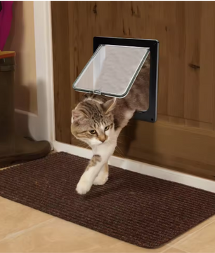 Kattendeur voor Binnen en Buiten – Vrije Toegang voor Katten en Kleine Honden, ABS Kunststof