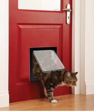Kattendeur voor Binnen en Buiten – Vrije Toegang voor Katten en Kleine Honden, ABS Kunststof