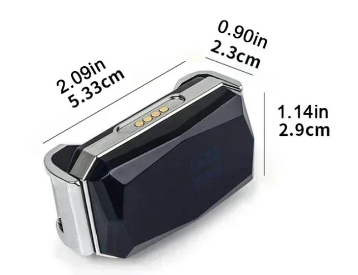 Slimme GPS Huisdiertracker – Waterdichte Locator met Halsband & App Bediening