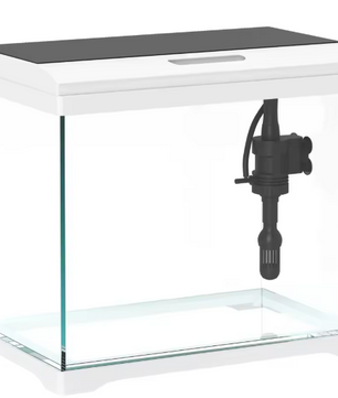 Aquarium 17L met LED & Filtersysteem – Compact Tropisch Aquarium met Waterpomp