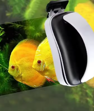 Magnetische Aquarium Glasreiniger – Algen Schraper & Drijvende Borstel