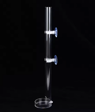 Acryl Aquarium Voederbuis – Transparante Garnalen & Vis Feeder met Lade
