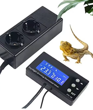 Digitale LCD Thermostaat voor Aquarium & Terrarium – Temperatuurregelaar met Schakelaar