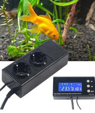 Digitale LCD Thermostaat voor Aquarium & Terrarium – Temperatuurregelaar met Schakelaar