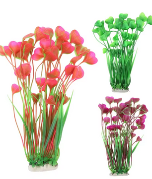 Aquarium Plantornament – Kunstmatige Waterplant van Kunststof, 40 cm