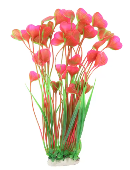 Aquarium Plantornament – Kunstmatige Waterplant van Kunststof, 40 cm