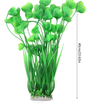 Aquarium Plantornament – Kunstmatige Waterplant van Kunststof, 40 cm