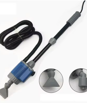 Elektrische Aquarium Waterwisselaar – 28W Pomp & Grindreiniger, Sifon Filter