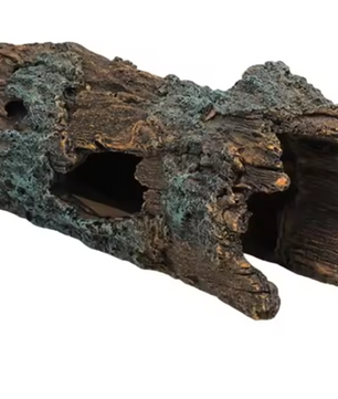 Aquarium Schuilplaats Boomstam – Hars Decoratie & Verbergplaats voor Vissen en Reptielen