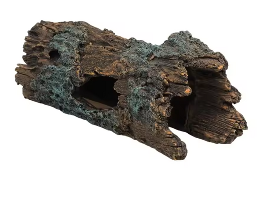 Aquarium Schuilplaats Boomstam – Hars Decoratie & Verbergplaats voor Vissen en Reptielen