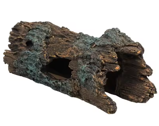 Aquarium Schuilplaats Boomstam – Hars Decoratie & Verbergplaats voor Vissen en Reptielen