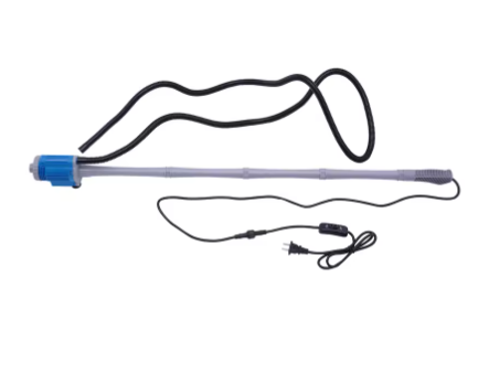 Krachtige Aquariumfilterreiniger – 28W Pomp & 360° Zuigkop, 449 GPH
