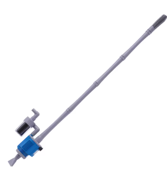 Krachtige Aquariumfilterreiniger – 28W Pomp & 360° Zuigkop, 449 GPH