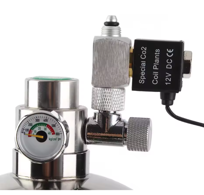 Professionele Aquarium CO2 Generator Kit – Roestvrijstalen Fles & Diffuser