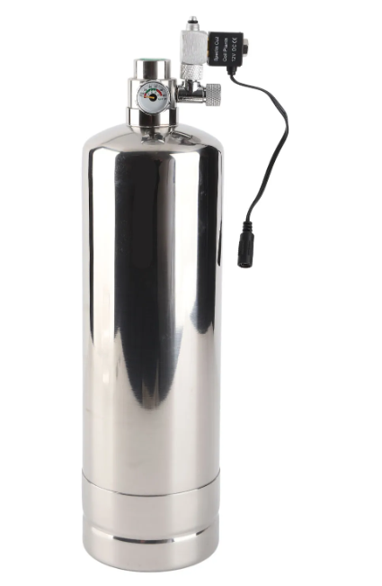 Professionele Aquarium CO2 Generator Kit – Roestvrijstalen Fles & Diffuser