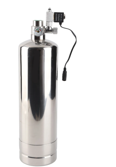 Professionele Aquarium CO2 Generator Kit – Roestvrijstalen Fles & Diffuser