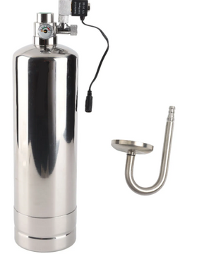 Professionele Aquarium CO2 Generator Kit – Roestvrijstalen Fles & Diffuser