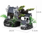 Aquarium Ornament Huis – Realistische Hars Decoratie voor Aquascaping