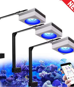 WiFi LED Aquariumlamp – Volledig Spectrum Rif- & Zeewaterverlichting
