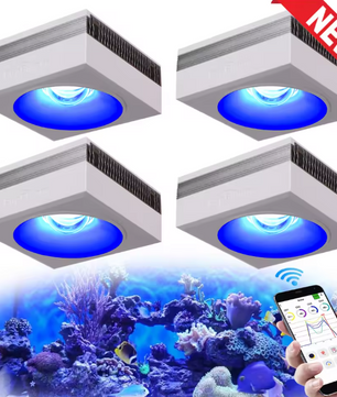 WiFi LED Aquariumlamp – Volledig Spectrum Rif- & Zeewaterverlichting
