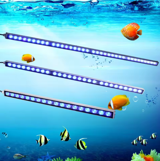 LED Aquarium Lichtbalk – Waterdichte Blauwe Rif- & Plantverlichting