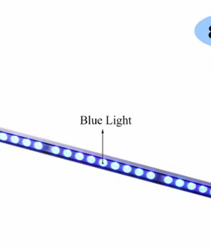 LED Aquarium Lichtbalk – Waterdichte Blauwe Rif- & Plantverlichting