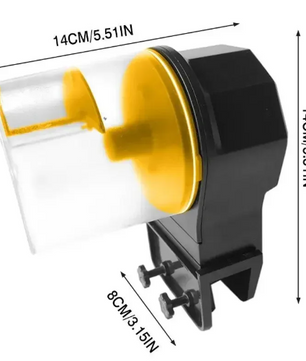 Automatische Aquarium Voeder – Intelligente Visvoer Dispenser met Timer & Grote Capaciteit