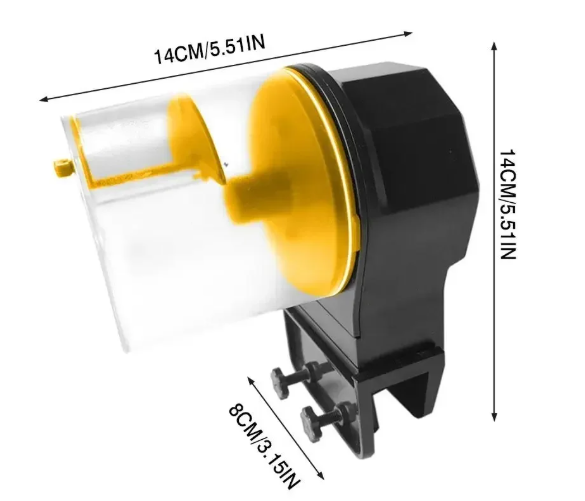 Automatische Aquarium Voeder – Intelligente Visvoer Dispenser met Timer & Grote Capaciteit
