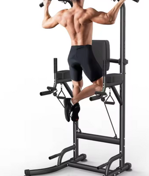 Multifunctionele Power Tower – Dip Station & Pull Up Bar voor Thuisfitness