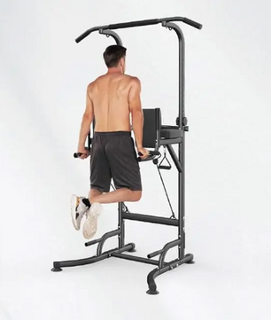 Multifunctionele Power Tower – Dip Station & Pull Up Bar voor Thuisfitness