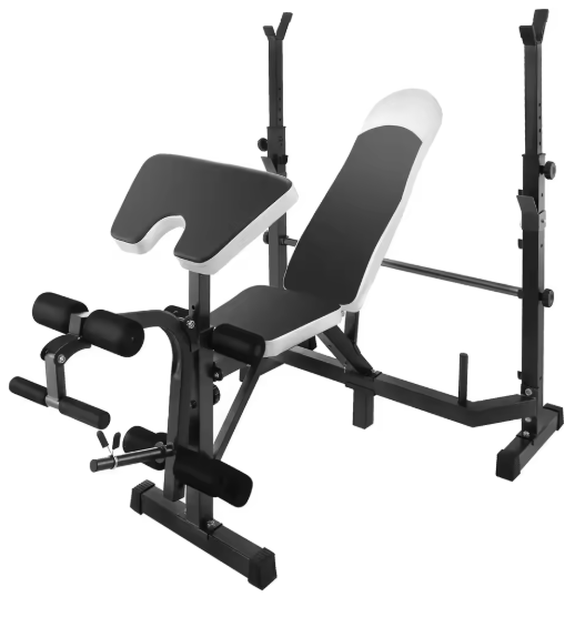 Verstelbare Halterbank 5-in-1 – Multifunctioneel Fitnessstation voor Thuisgym