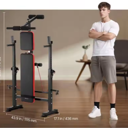Fitnessbank Zipro Core trainingsbank halterbank met haltersteunen inklapbare ZIP Fitnessbank Zipro Core trainingsbank halterbank met haltersteunen inklapbare ZIP