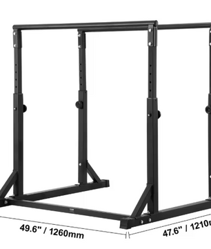Verstelbaar Dip Station – Heavy Duty Dip Bar voor Krachttraining Thuisgym