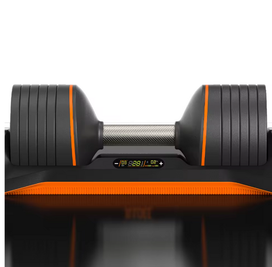 Bluetooth Smart Dumbbell – Instelbaar Gewicht 1,3–16 kg met Real-time Data & Type-C Oplaadfunctie