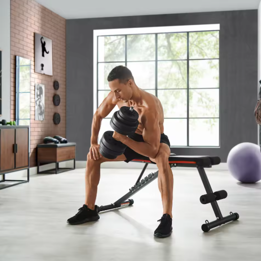 Verstelbare Halterset 30 kg – 2 Halters met Schuimhandvatten, Ideaal voor Thuisfitness & Krachttraining