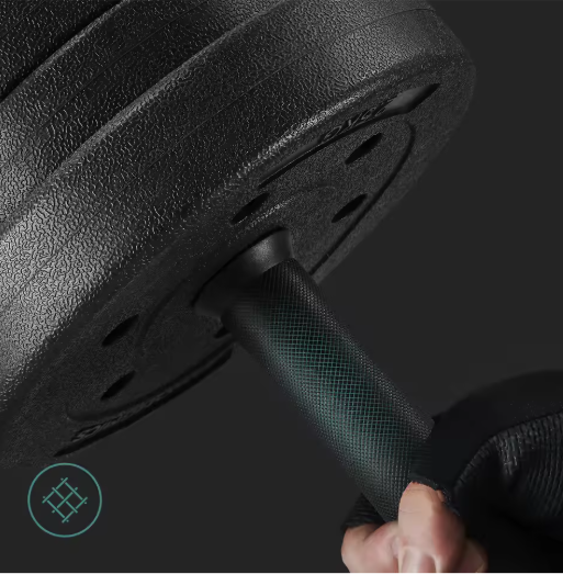 Verstelbare Halterset 30 kg – 2 Halters met Schuimhandvatten, Ideaal voor Thuisfitness & Krachttraining