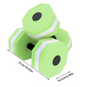 Set van 2 Water Dumbbells – EVA Halters voor Aqua Fitness & Zwemtraining