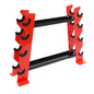 Halterstandaard met 8 Posities – Compact Gewichtsrek voor Thuisgym & Fitness