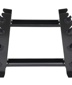 Halterstandaard met 8 Posities – Compact Gewichtsrek voor Thuisgym & Fitness