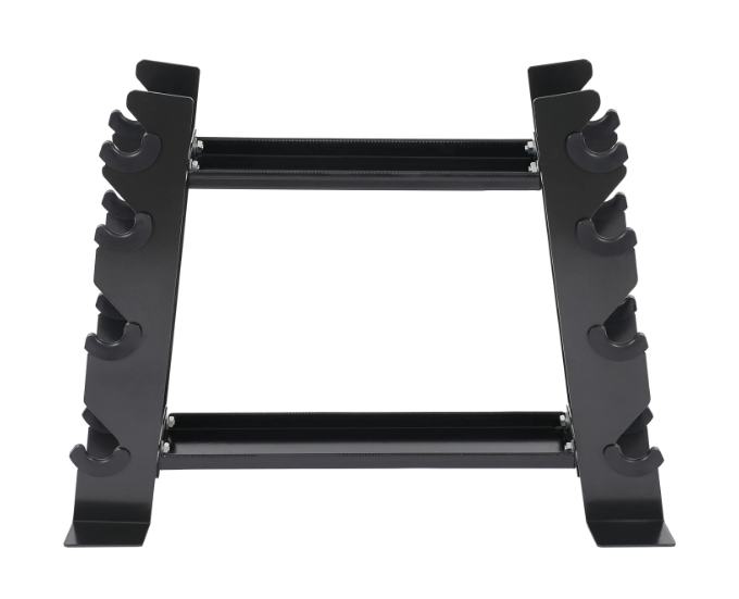 Halterstandaard met 8 Posities – Compact Gewichtsrek voor Thuisgym & Fitness