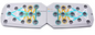 Opvouwbare Push-Up Boardset – Multifunctioneel Fitnesssysteem voor Borst, Rug, Armen & Core