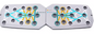 Opvouwbare Push-Up Boardset – Multifunctioneel Fitnesssysteem voor Borst, Rug, Armen & Core