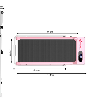 Opvouwbare Loopband – 2,5 PK Motor, LED-Display & Stil Ontwerp