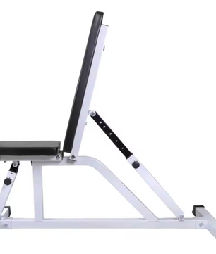 Verstelbare Halterbank met 60,5 kg Halterset – Compleet Fitnessstation voor Thuis