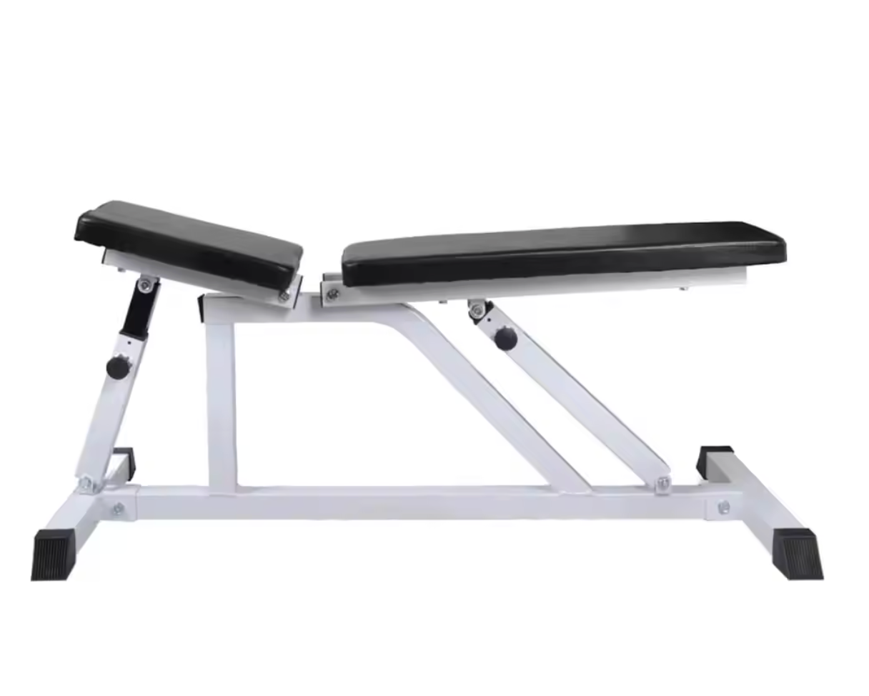 Verstelbare Halterbank met 60,5 kg Halterset – Compleet Fitnessstation voor Thuis