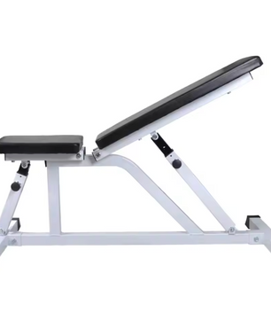 Verstelbare Halterbank met 60,5 kg Halterset – Compleet Fitnessstation voor Thuis