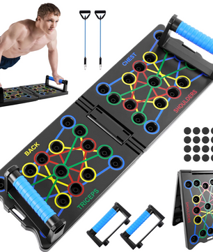 Opvouwbaar Push-Up Board – 24-in-1 Multifunctioneel Fitnessapparaat