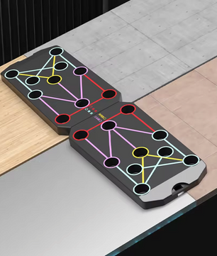 Opvouwbaar Push-Up Board – Multifunctionele Fitness Ondersteuning voor Thuis