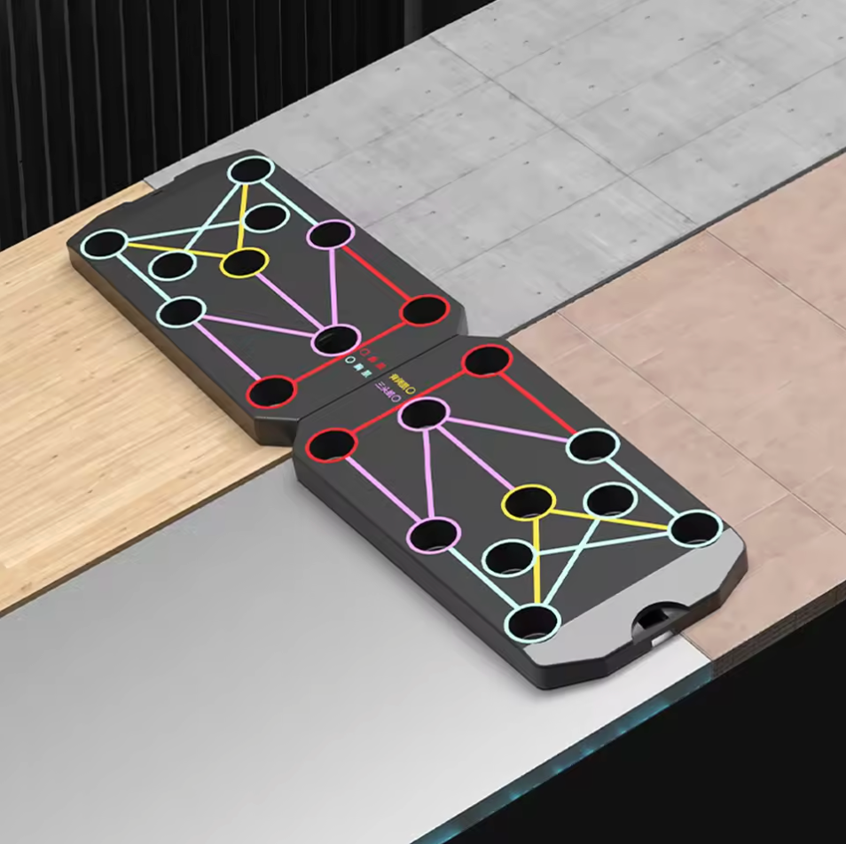 Opvouwbaar Push-Up Board – Multifunctionele Fitness Ondersteuning voor Thuis