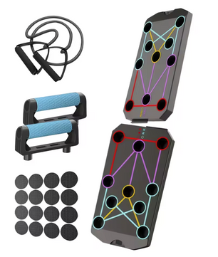 Opvouwbaar Push-Up Board – Multifunctionele Fitness Ondersteuning voor Thuis